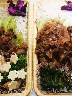 【夫婦弁当⑤】たっぷり焼肉-レシピのメイン写真