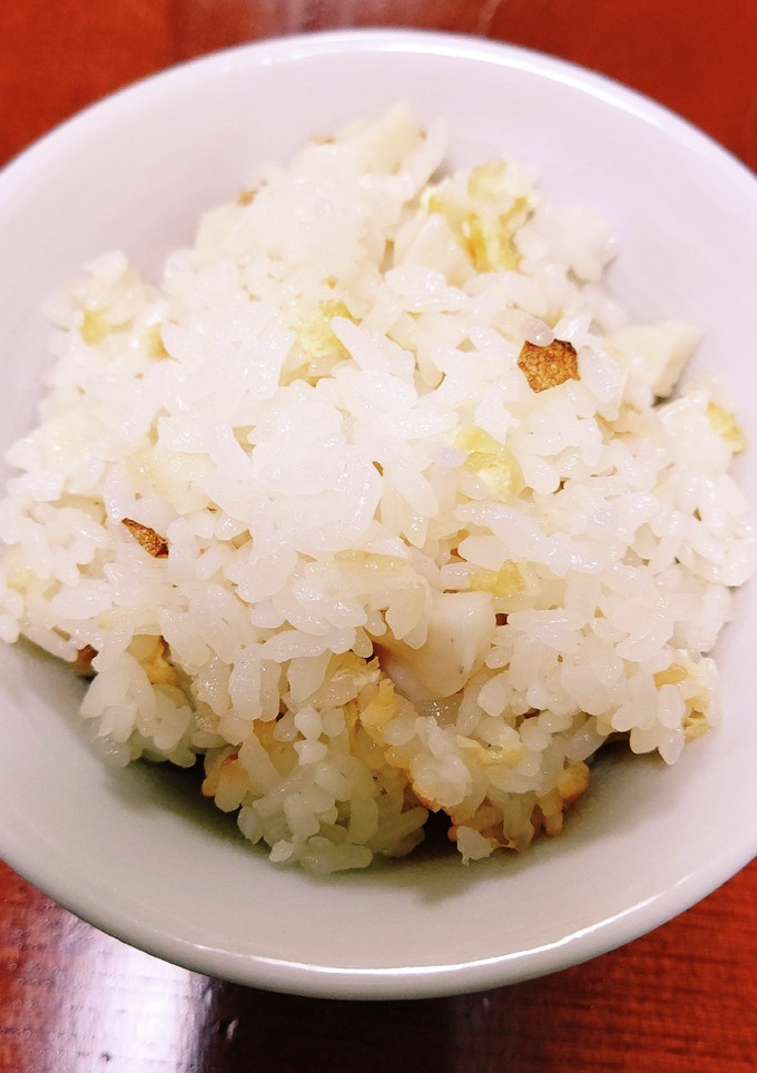 焼きちくわと油あげの炊きこみごはん-レシピのメイン写真