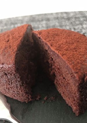 切り分け不要　濃厚ガトーショコラ　覚書-レシピのメイン写真