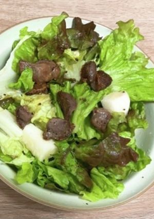 砂肝と山芋のごちそうサラダ-レシピのメイン写真