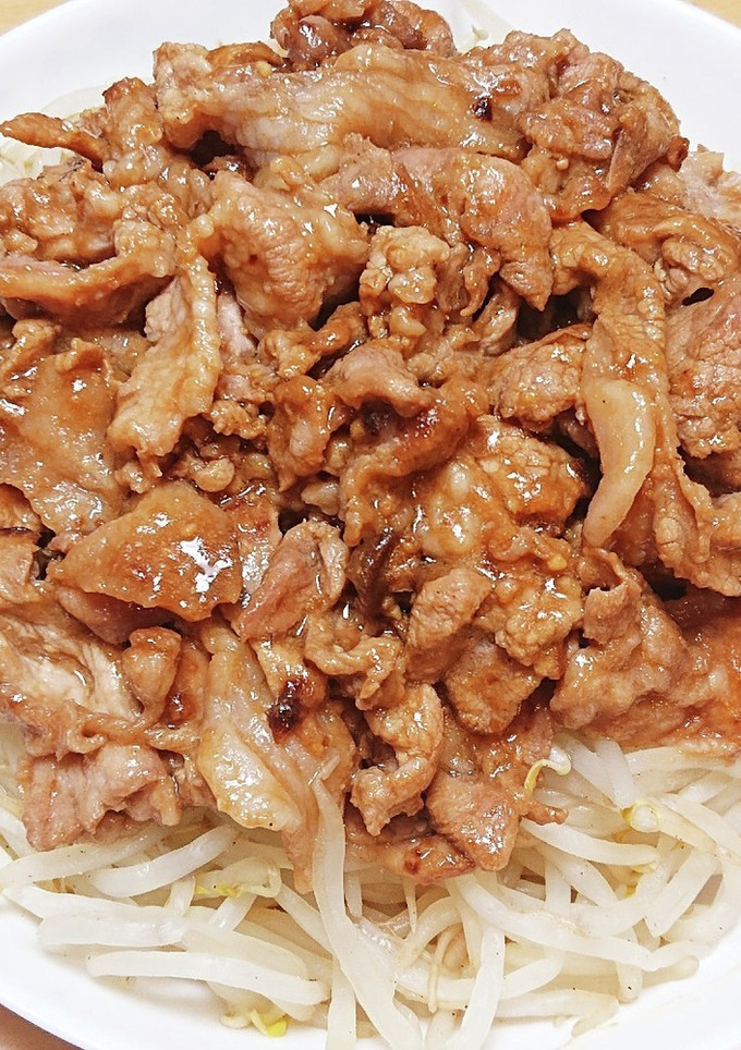 豚こまともやしの甜麺醤炒め-レシピのメイン写真