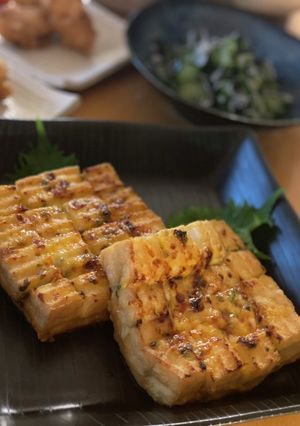 大葉味噌の厚揚げチーズ焼き-レシピのメイン写真