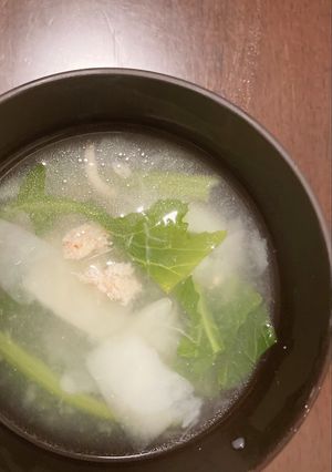 温まるトロトロ蟹と蕪スープ(*´꒳`*)-レシピのメイン写真
