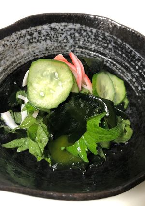 生わかめの酢の物-レシピのメイン写真