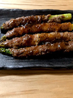 魚焼きグリルで肉巻き(塩味+照り焼き味)-レシピのメイン写真