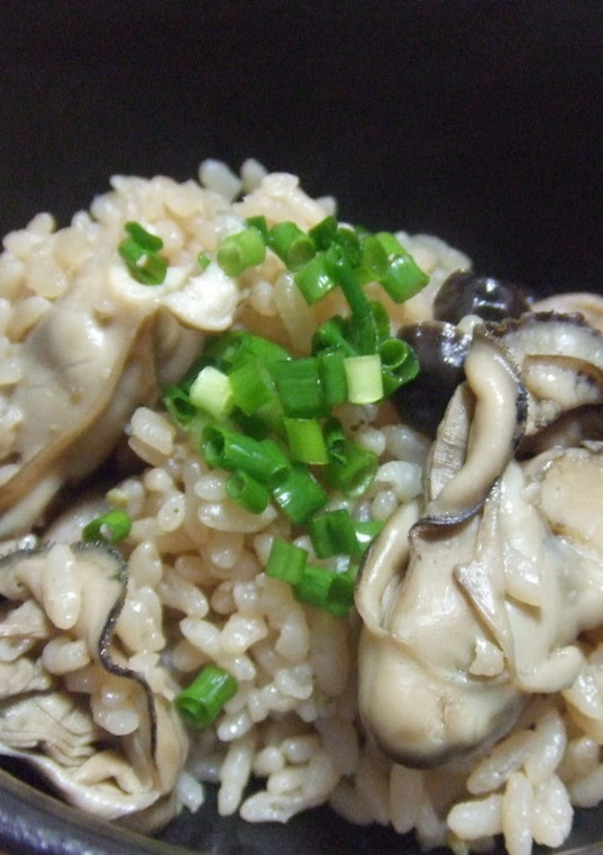 美味しい☆牡蠣ときのこの炊き込みご飯-レシピのメイン写真