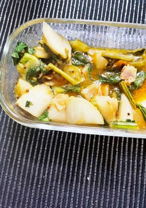 かぶとベーコンのスパイス炒め-レシピのメイン写真