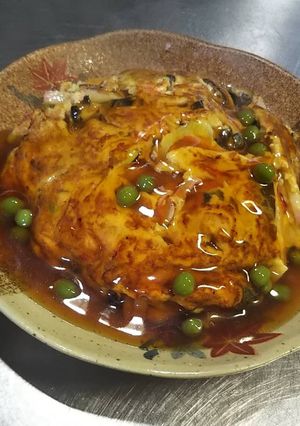 甘酢餡掛け天津丼(*≧∀≦*)-レシピのメイン写真