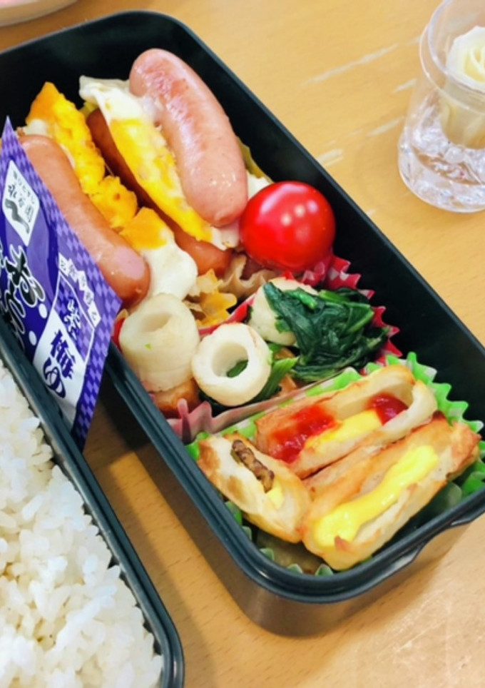 簡単！ほうれん草とちくわの☆ごま油炒め♪-レシピのメイン写真