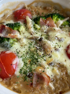 オートミールでオニオンスープグラタン-レシピのメイン写真
