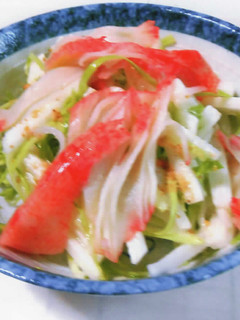 きゃべつと長芋の酢の物-レシピのメイン写真