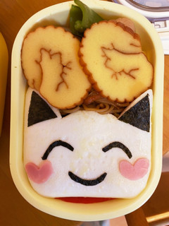 ねこちゃんはんぺん弁当-レシピのメイン写真