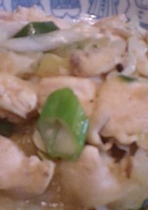 鶏肉と野菜の玉ねぎドレッシング炒め-レシピのメイン写真