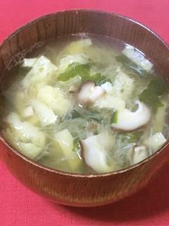 ★残った大根のつま★でお味噌汁を作る-レシピのメイン写真