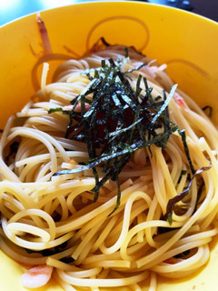 桜エビと塩昆布のあっさりパスタ-レシピのメイン写真