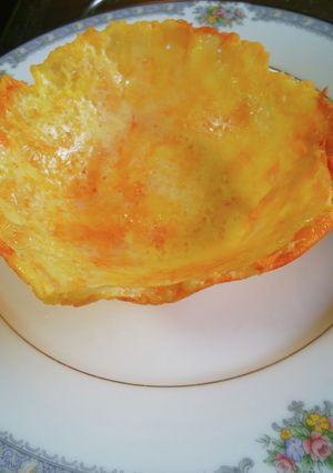 簡単 材料1つ溶けるチーズで食べれる器-レシピのメイン写真
