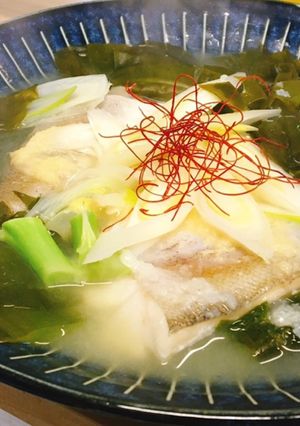 鱈と新わかめの塩麹蒸し-レシピのメイン写真