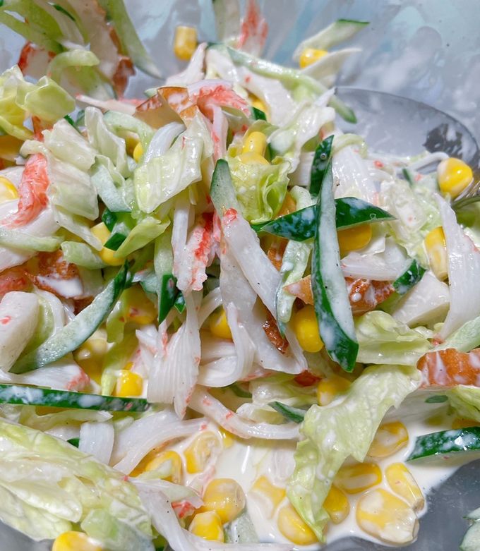 ごちゃ混ぜサラダ by まぁCook♡ 【クックパッド】 簡単おいしい