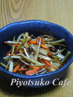 ぴりっと辛口☆ごぼうのきんぴら-レシピのメイン写真