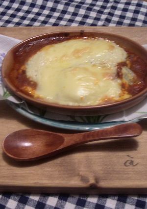 豆腐ホワイトソースを使ってミートグラタン-レシピのメイン写真