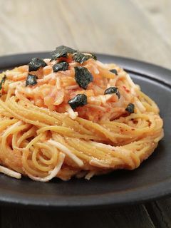 キムチとたらこのパスタ-レシピのメイン写真
