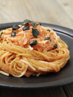 キムチとたらこのパスタ-レシピのメイン写真