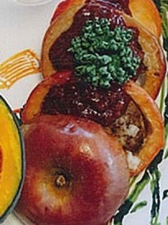 りんごのハンバーグ-レシピのメイン写真