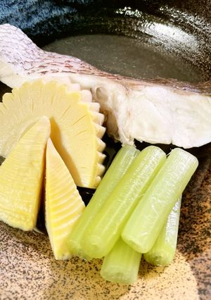 【美人レシピ】鯛とたけのこの煮物-レシピのメイン写真