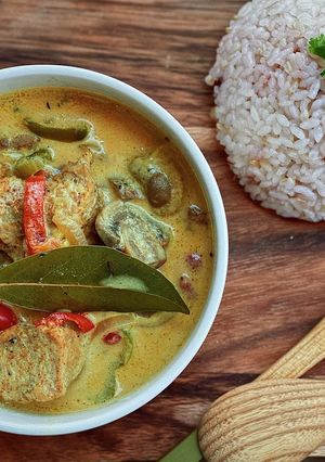 タイ風・鶏の胸肉ココナツミルク煮-レシピのメイン写真