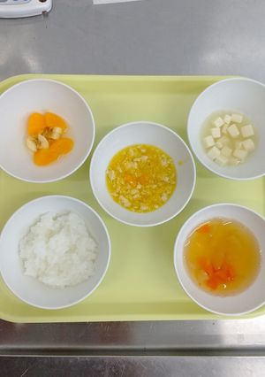 めばえ保育園 クリームコーン煮の離乳食-レシピのメイン写真