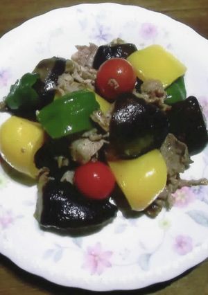 豚肉と夏野菜の塩麴炒め-レシピのメイン写真