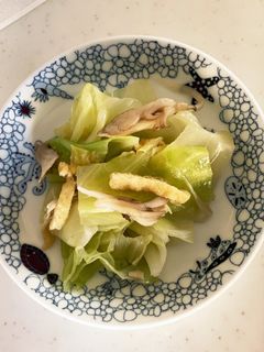 キャベツと油揚げのサッと煮-レシピのメイン写真