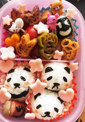 パンダ弁当-レシピのメイン写真