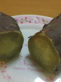 魚焼グリルで簡単ほくほく焼き芋!!-レシピのメイン写真