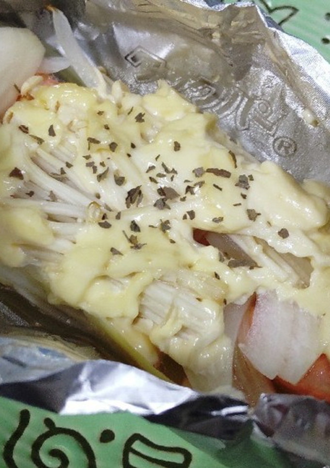 鮭のマヨネーズホイル焼き-レシピのメイン写真