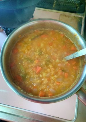 レンティル野菜スープ-レシピのメイン写真