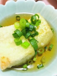 白だしで簡単揚げ出し豆腐・夕飯のおかず-レシピのメイン写真