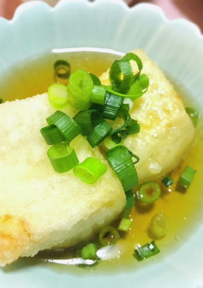 白だしで簡単揚げ出し豆腐・夕飯のおかず-レシピのメイン写真
