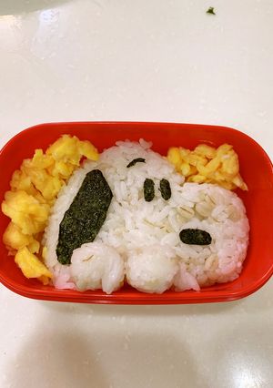 05　スヌーピー　キャラ弁-レシピのメイン写真