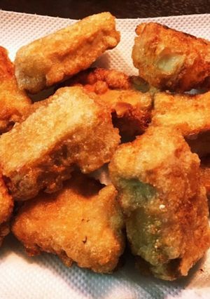 マジ騙される！トリ唐揚げ風の高野豆腐揚げ-レシピのメイン写真