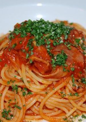 アマトリチャーナのスパゲッティ-レシピのメイン写真