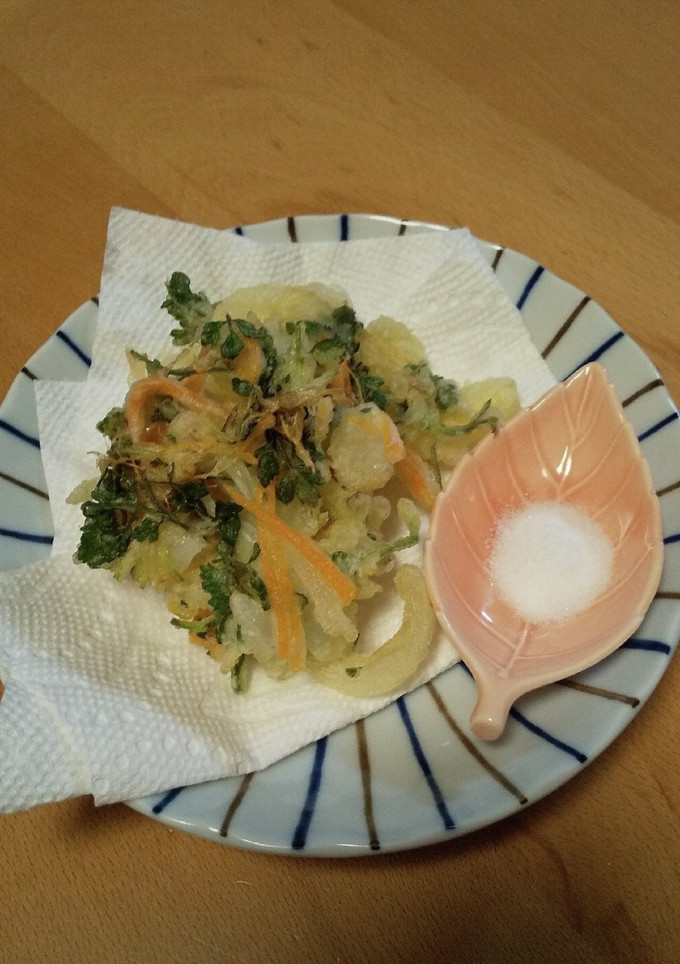 野芹のかき揚げ-レシピのメイン写真