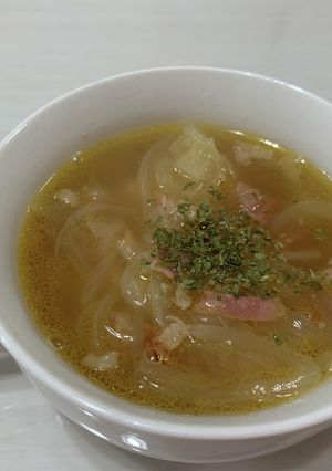 新玉ねぎのトロトロスープ-レシピのメイン写真