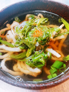 揚げうどんのお吸いもの-レシピのメイン写真