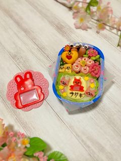 うさぎさん☆幼稚園のキャラ弁当☆-レシピのメイン写真