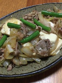 フライパンで肉豆腐-レシピのメイン写真