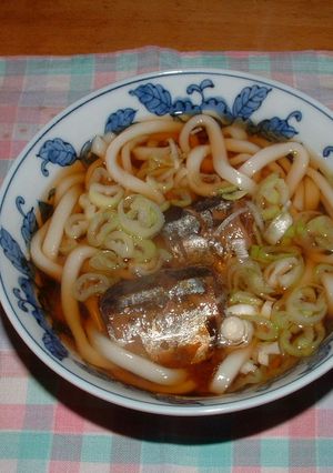 秋刀魚蕎麦or秋刀魚うどん-レシピのメイン写真