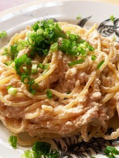 ふんわりクリーミー☆豆腐とたらこのパスタ-レシピのメイン写真