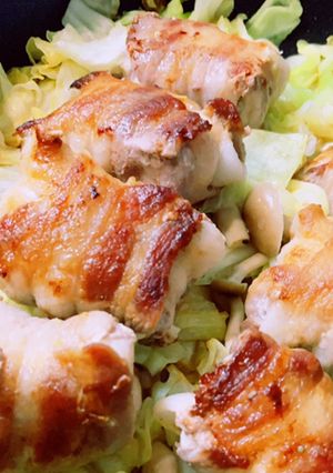 春キャベツと豆腐肉巻き☆-レシピのメイン写真