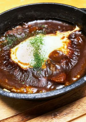 めちゃうま♡オートミールで焼きカレー-レシピのメイン写真